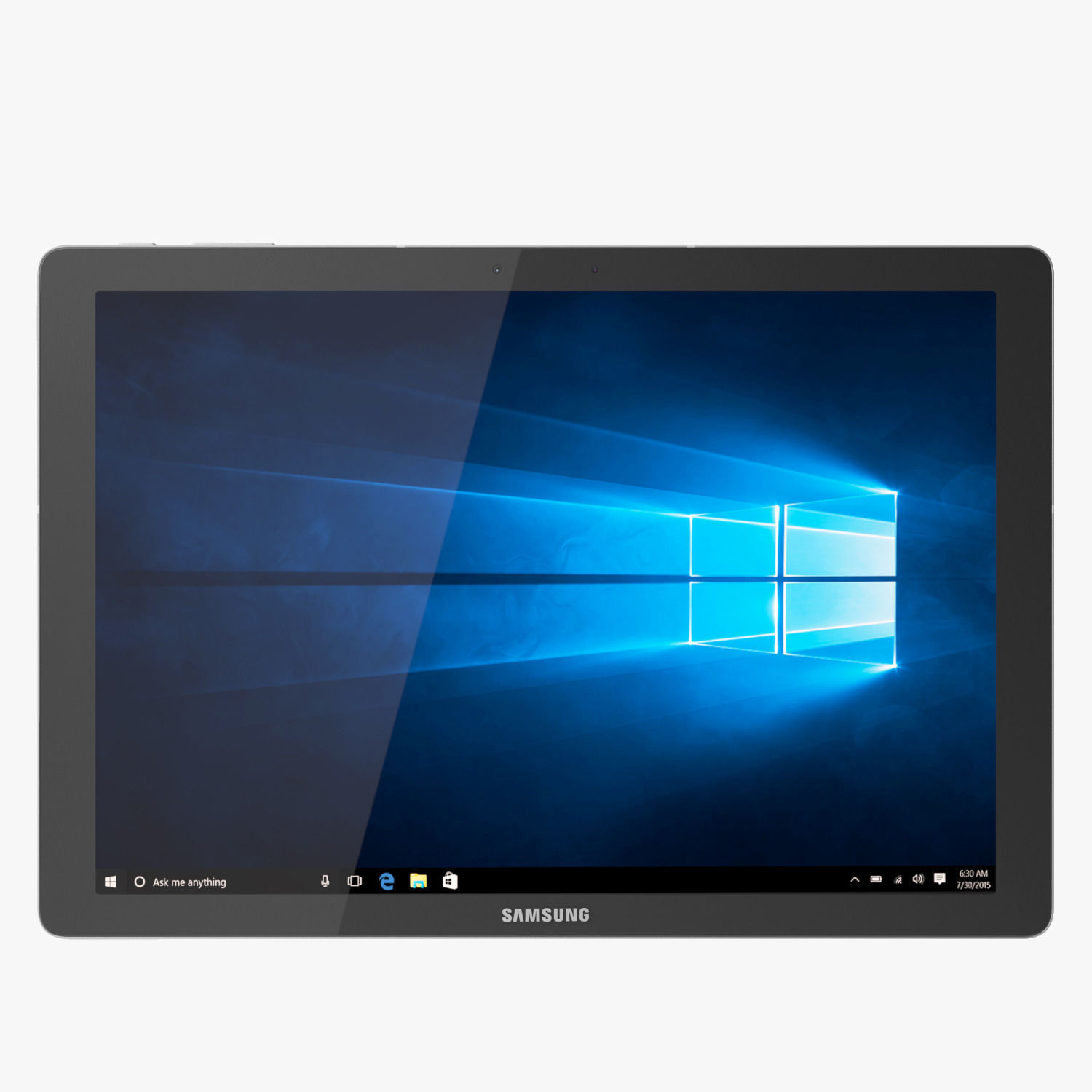 Samsung Galaxy TabPro S Black with Keyboard 3D model_9