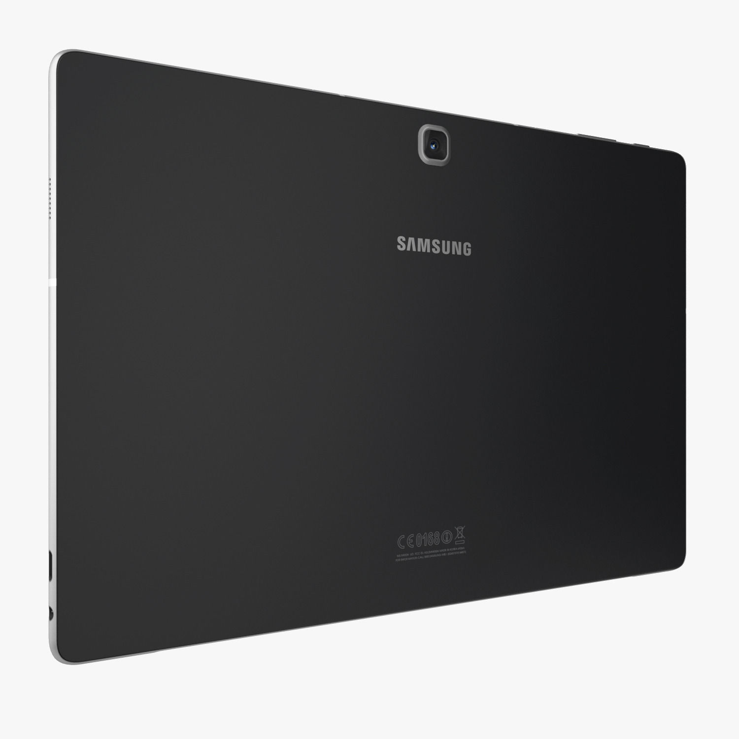 Samsung Galaxy TabPro S Black with Keyboard 3D model_11