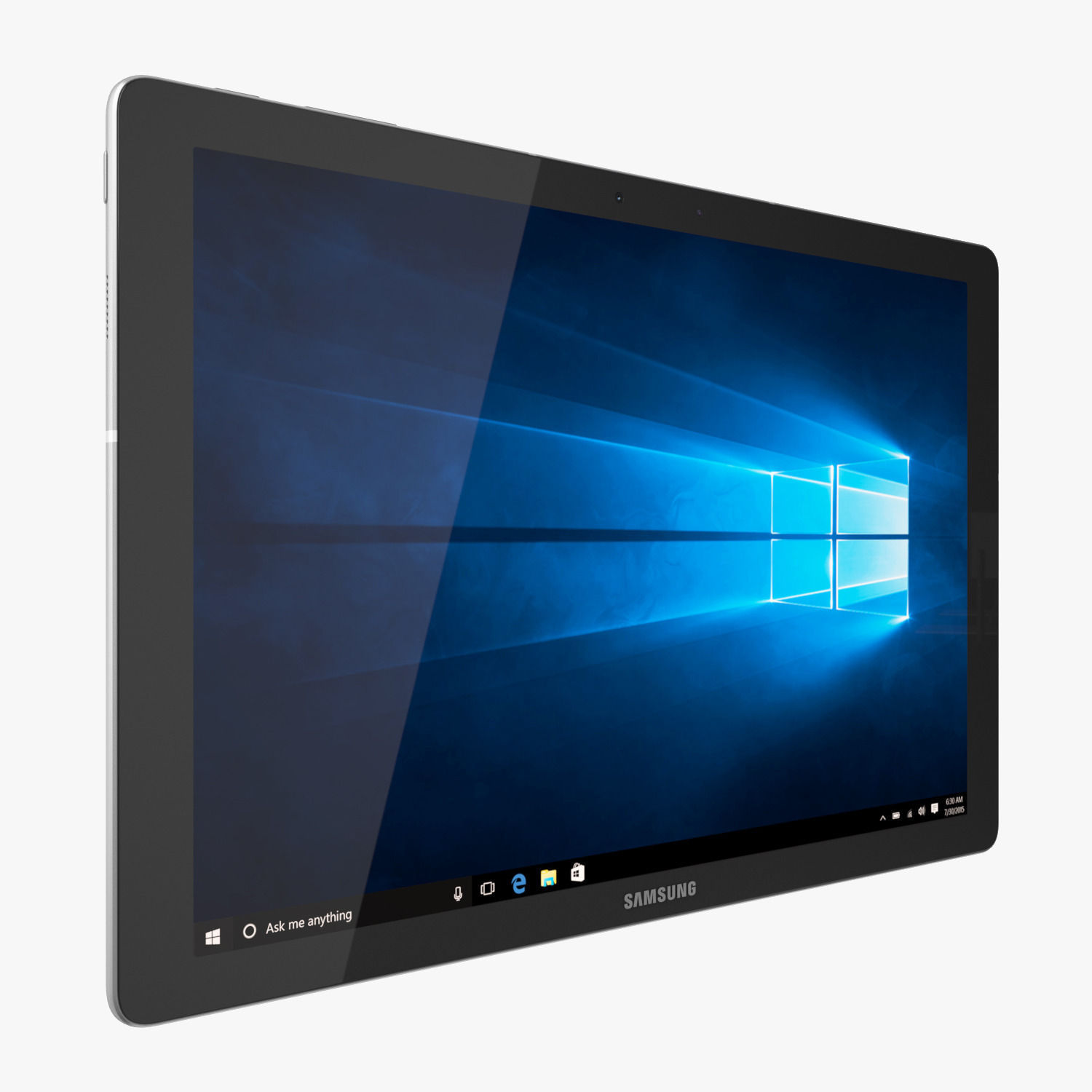 Samsung Galaxy TabPro S Black with Keyboard 3D model_10