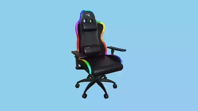 Gamer Chair 07 - RGB Black- Furniture Interior Design