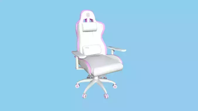 Gamer Chair 08 - Pink Girl - Furniture Interior Design