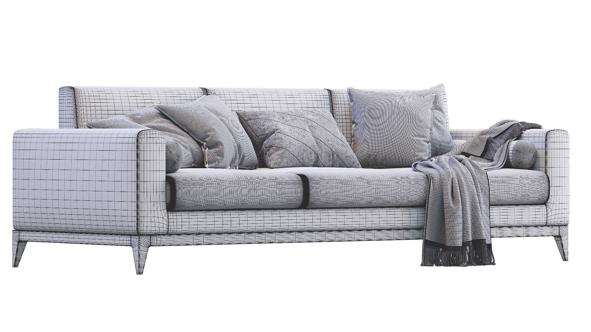 Sofa Copenhaga 3D model_1