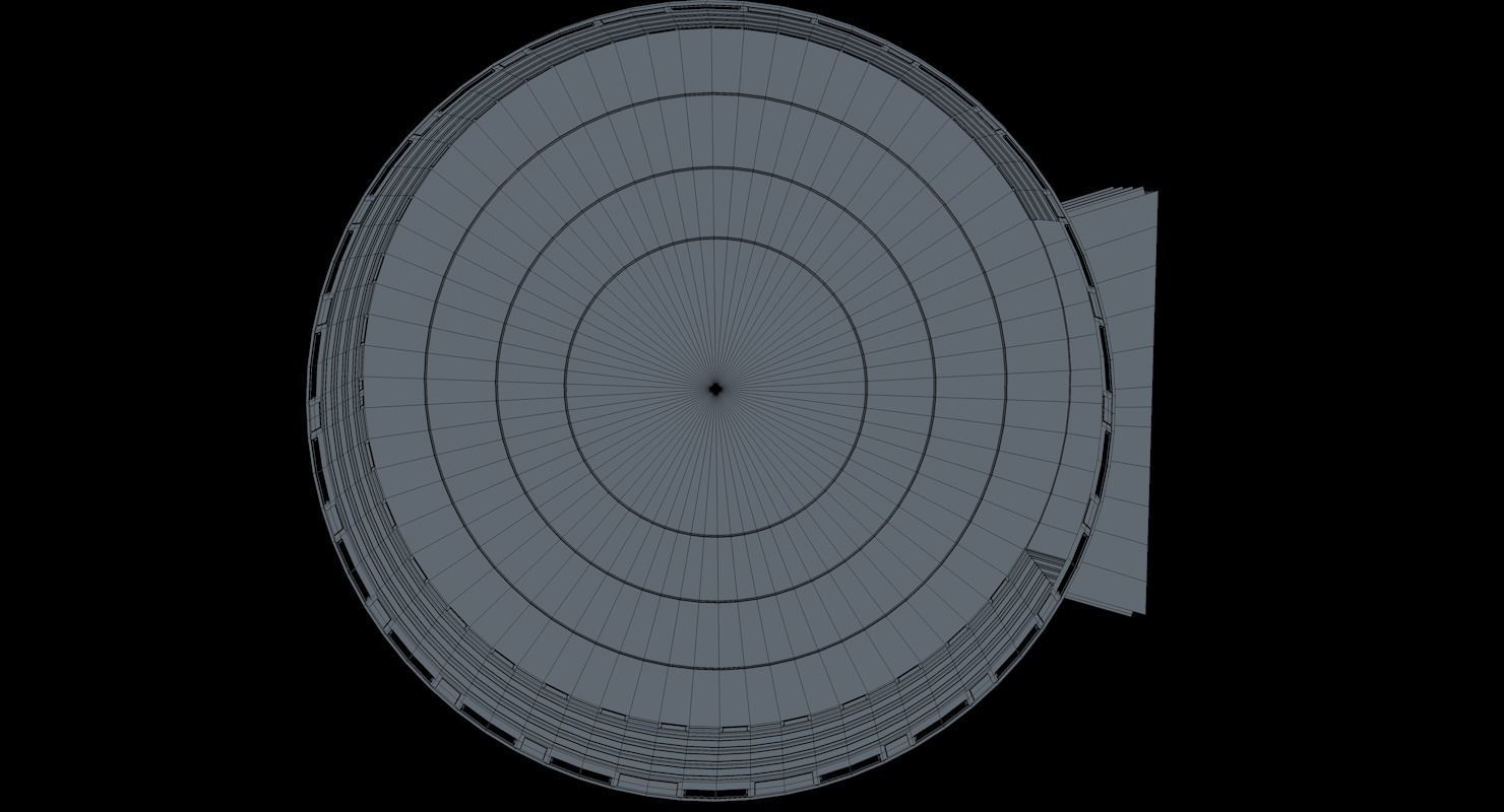 Sci Fi Room 3D model_8