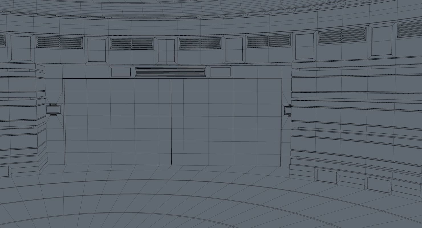 Sci Fi Room 3D model_7