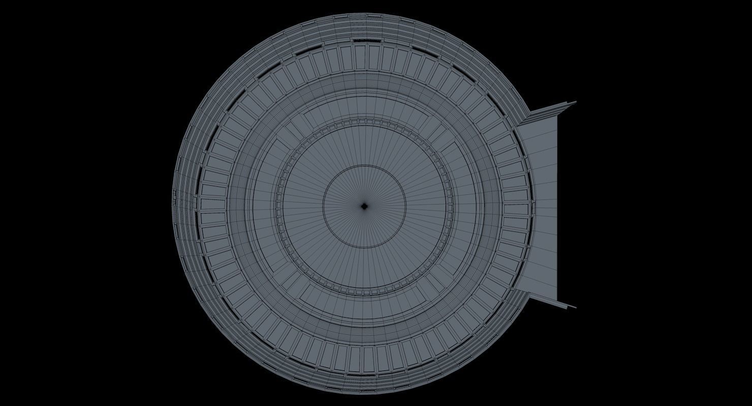 Sci Fi Room 3D model_9
