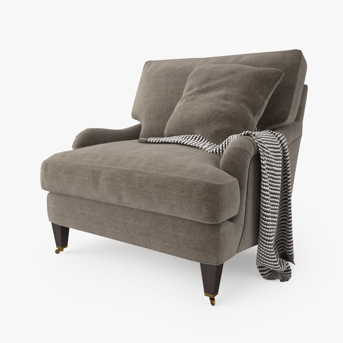 Crate and Barrel Essex Sofa Collection 3D model_14