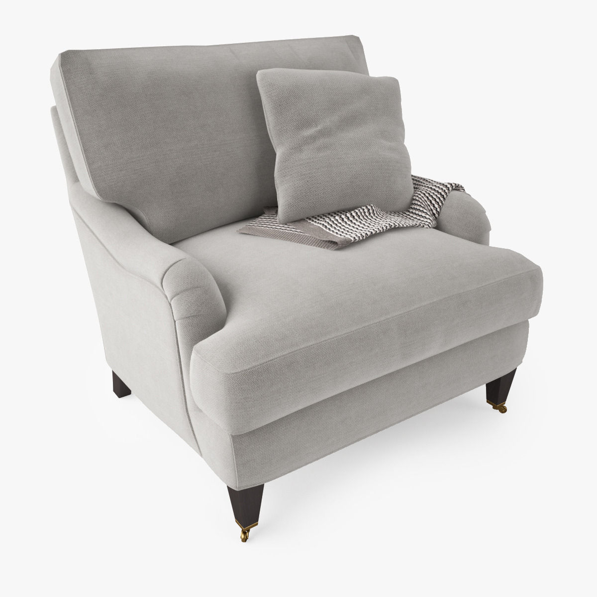 Crate and Barrel Essex Sofa Collection 3D model_16
