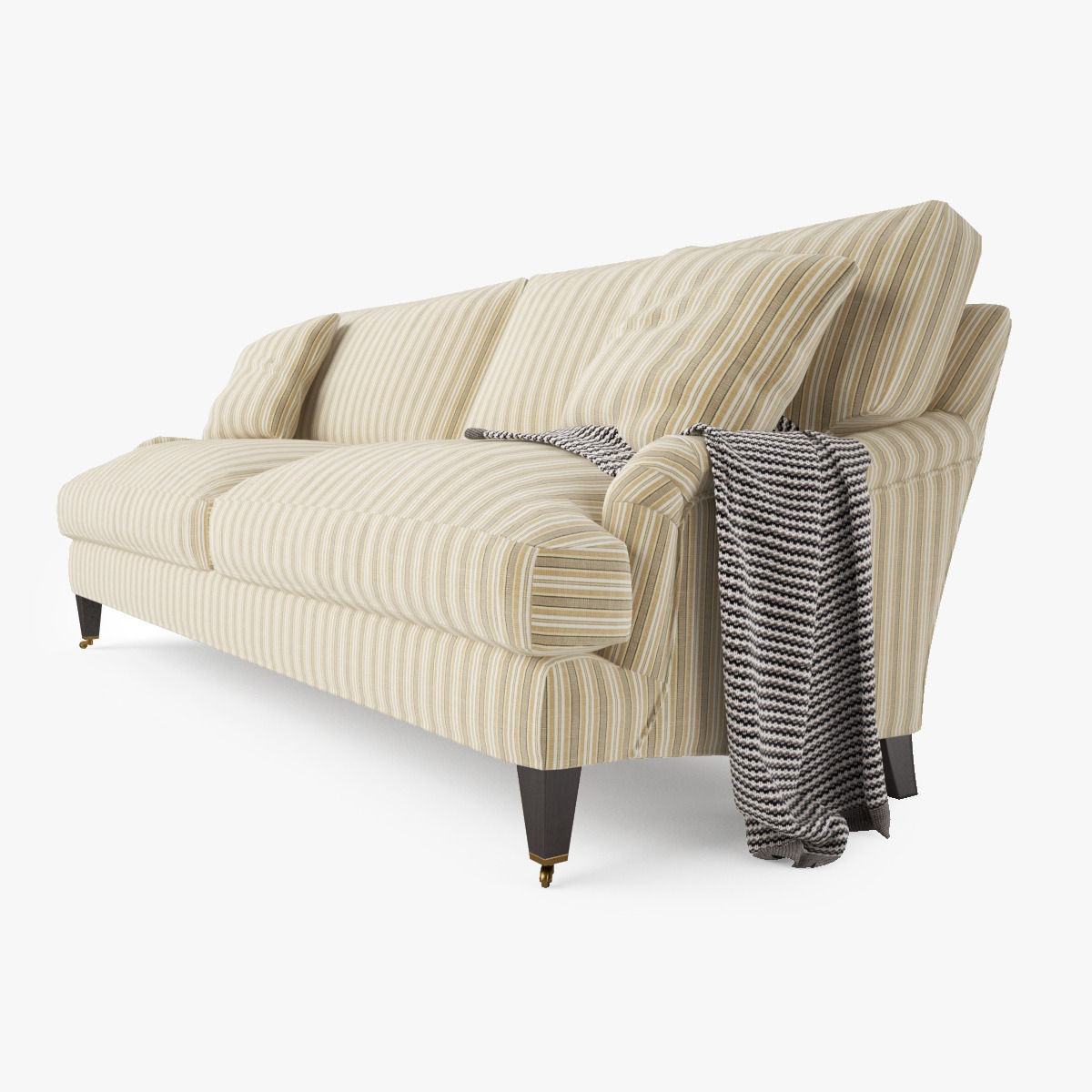 Crate and Barrel Essex Sofa Collection 3D model_6