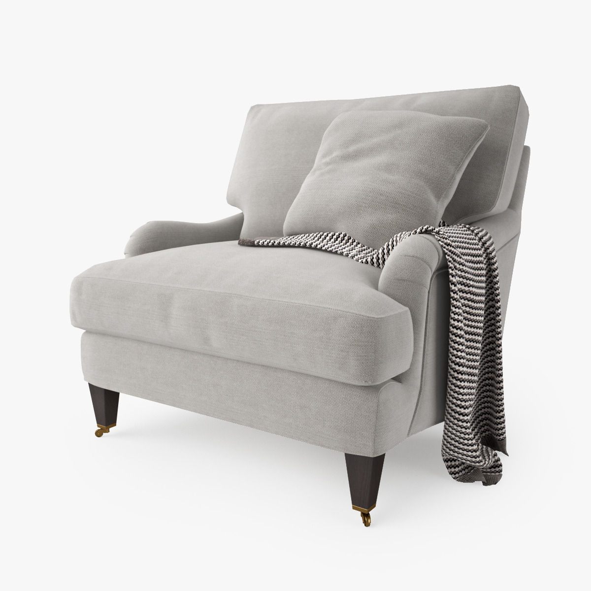 Crate and Barrel Essex Sofa Collection 3D model_13