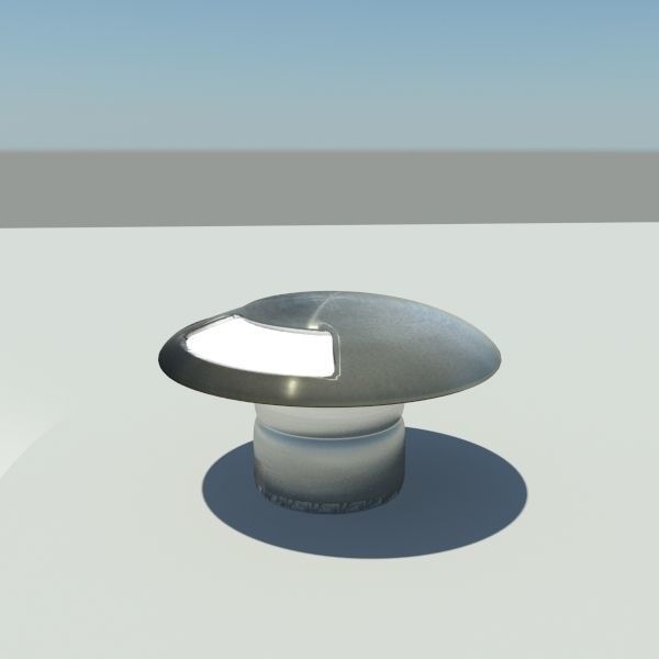 Mushroom Landscaping Light 3D model_2