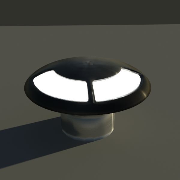 Mushroom Landscaping Light 3D model_5