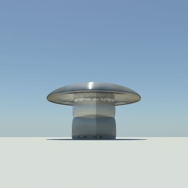 Mushroom Landscaping Light 3D model_3