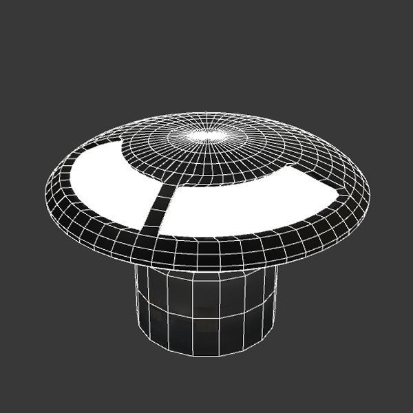 Mushroom Landscaping Light 3D model_8