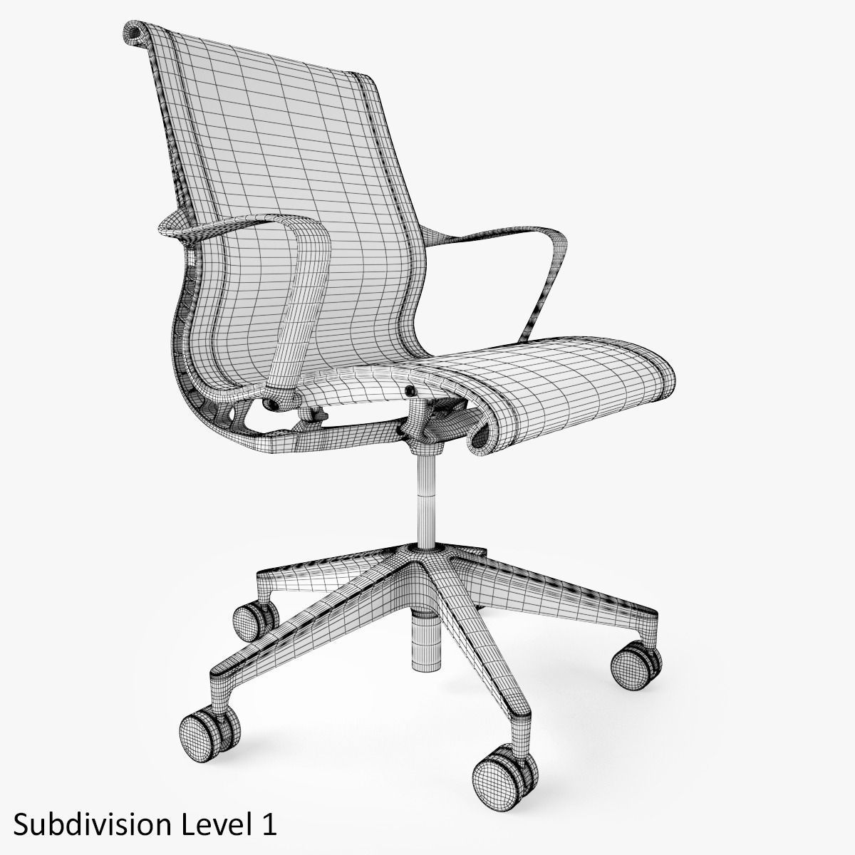 Herman Miller Setu Office Chair 3D model_11