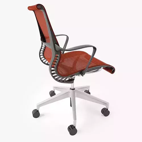 Herman Miller Setu Office Chair 3D model 7