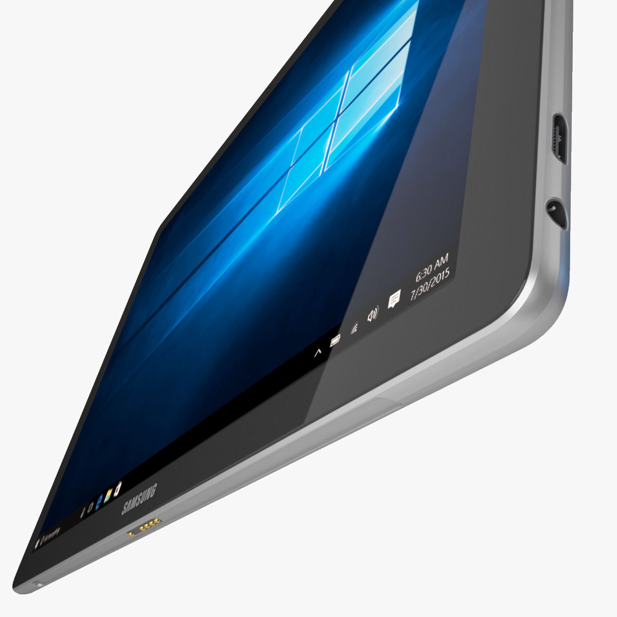 Samsung Galaxy TabPro S All Color with Keyboard 3D model_27