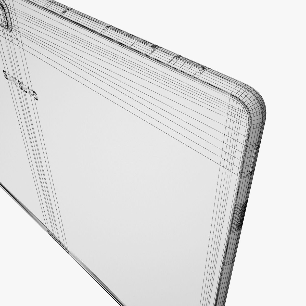 Samsung Galaxy TabPro S All Color with Keyboard 3D model_34
