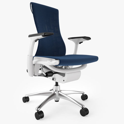 Top 5 Best Ergonomic Office Chairs 3D model 3