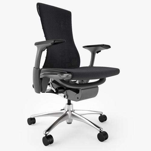 Top 5 Best Ergonomic Office Chairs 3D model 2