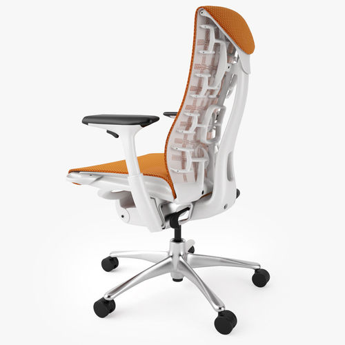 Top 5 Best Ergonomic Office Chairs 3D model 7
