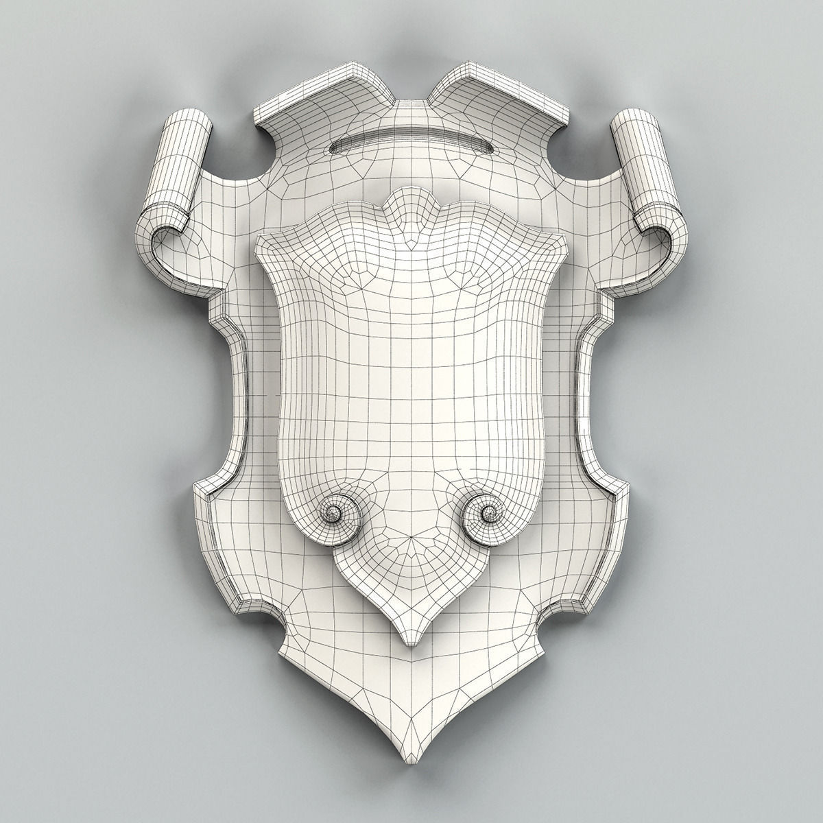 Cartouche 001 3D model_5