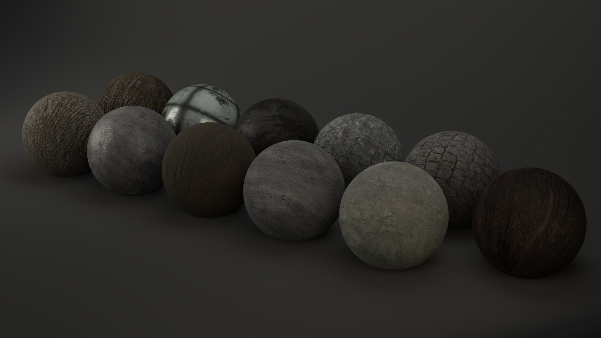 Medieval Windmill water wheel Pack Blender and Unreal Engine 5 3D model_18