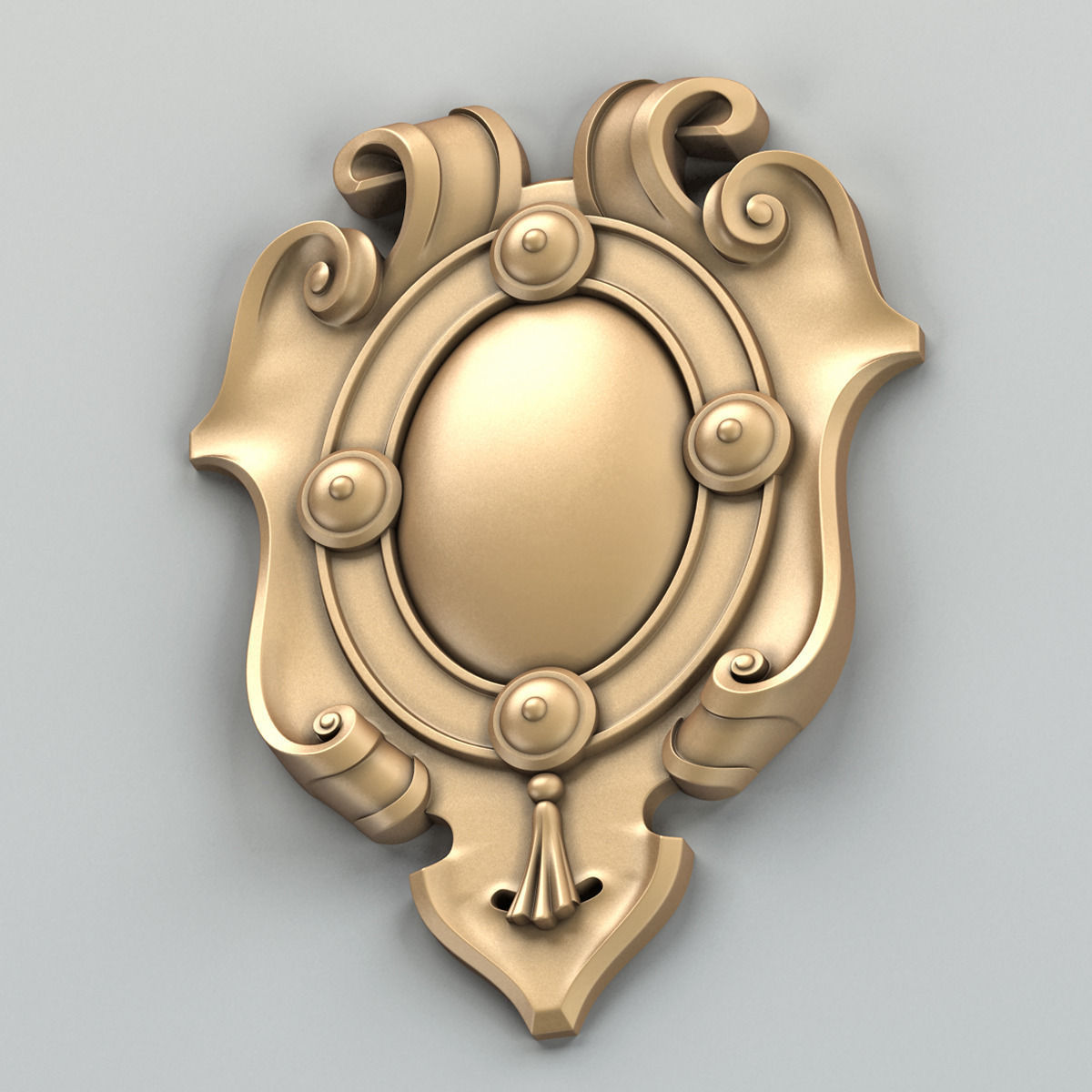 Cartouche 002 3D model_3