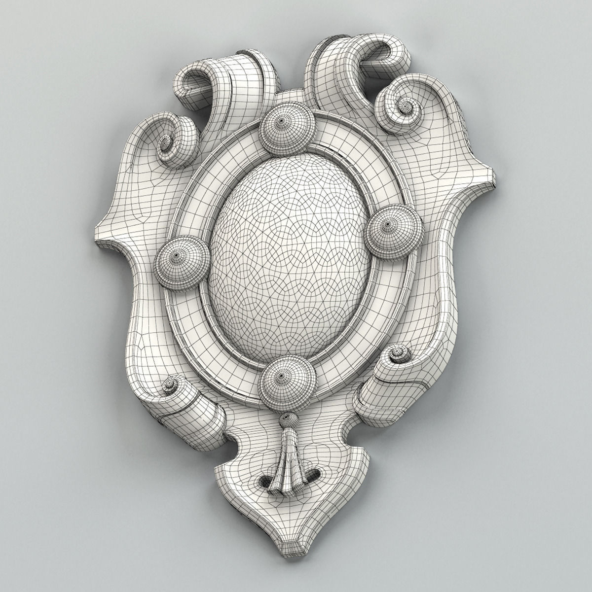 Cartouche 002 3D model_7