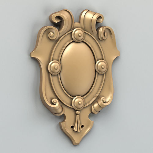 Cartouche 002 3D model