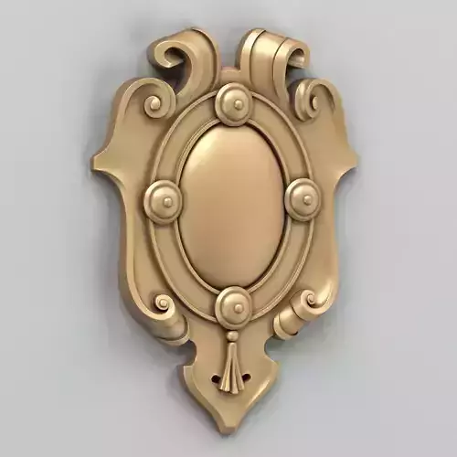 Cartouche 002 3D model