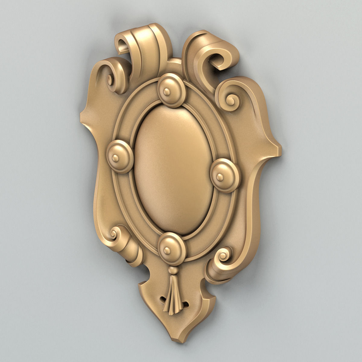 Cartouche 002 3D model_2
