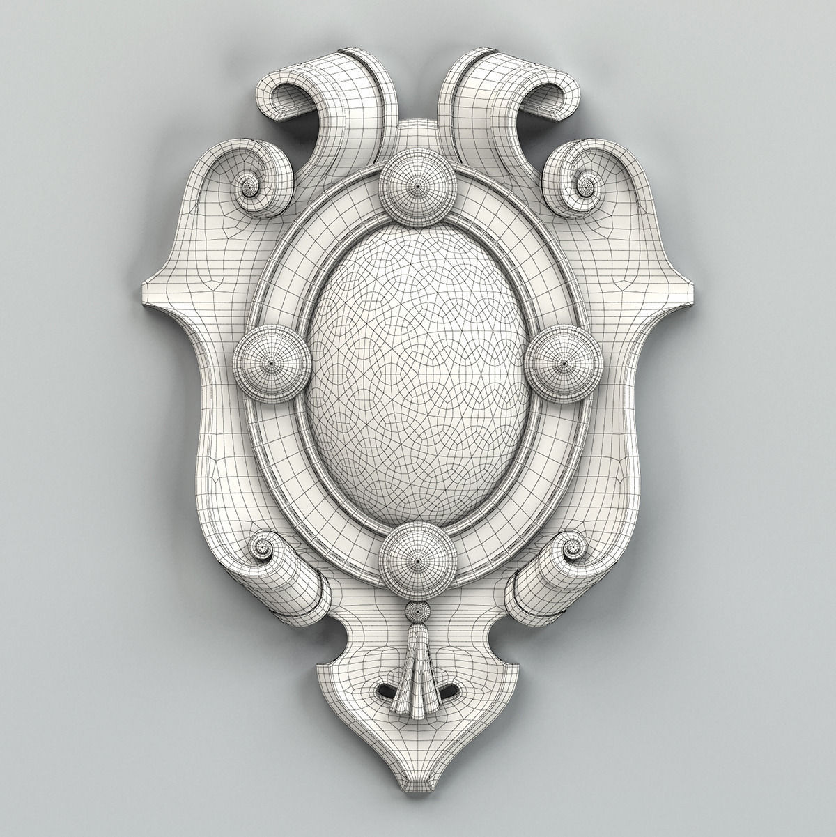Cartouche 002 3D model_5