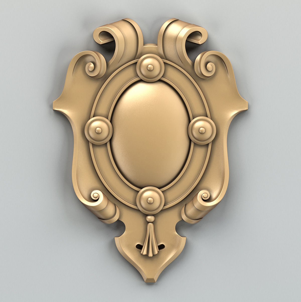 Cartouche 002 3D model_1