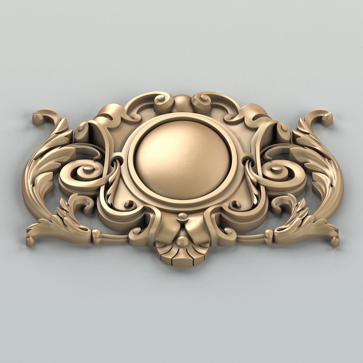 Cartouche 003 3D model_4