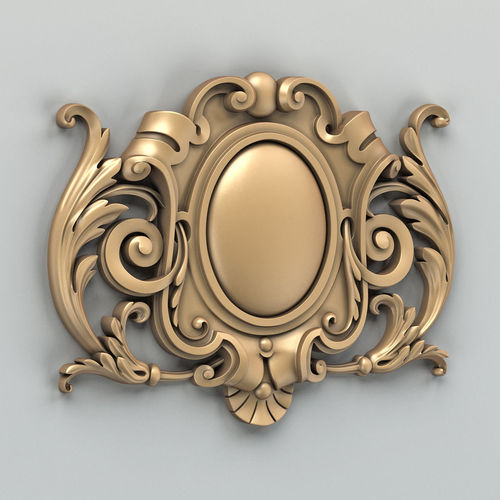 Cartouche 003 3D model