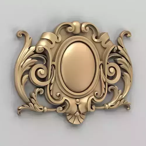 Cartouche 003 3D model