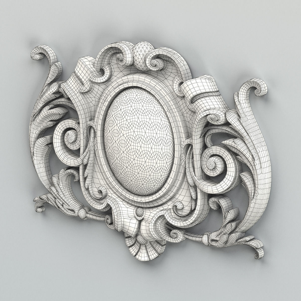 Cartouche 003 3D model_6