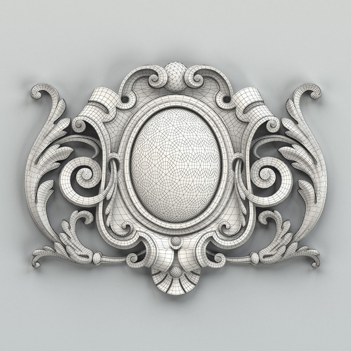 Cartouche 003 3D model_5