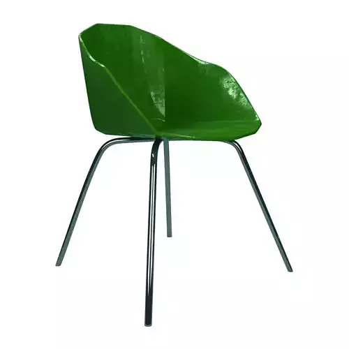 Metall chair green