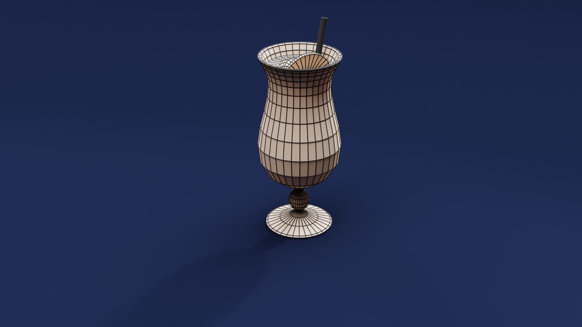 Drink Set - Cocktail Glasses 3D model_10