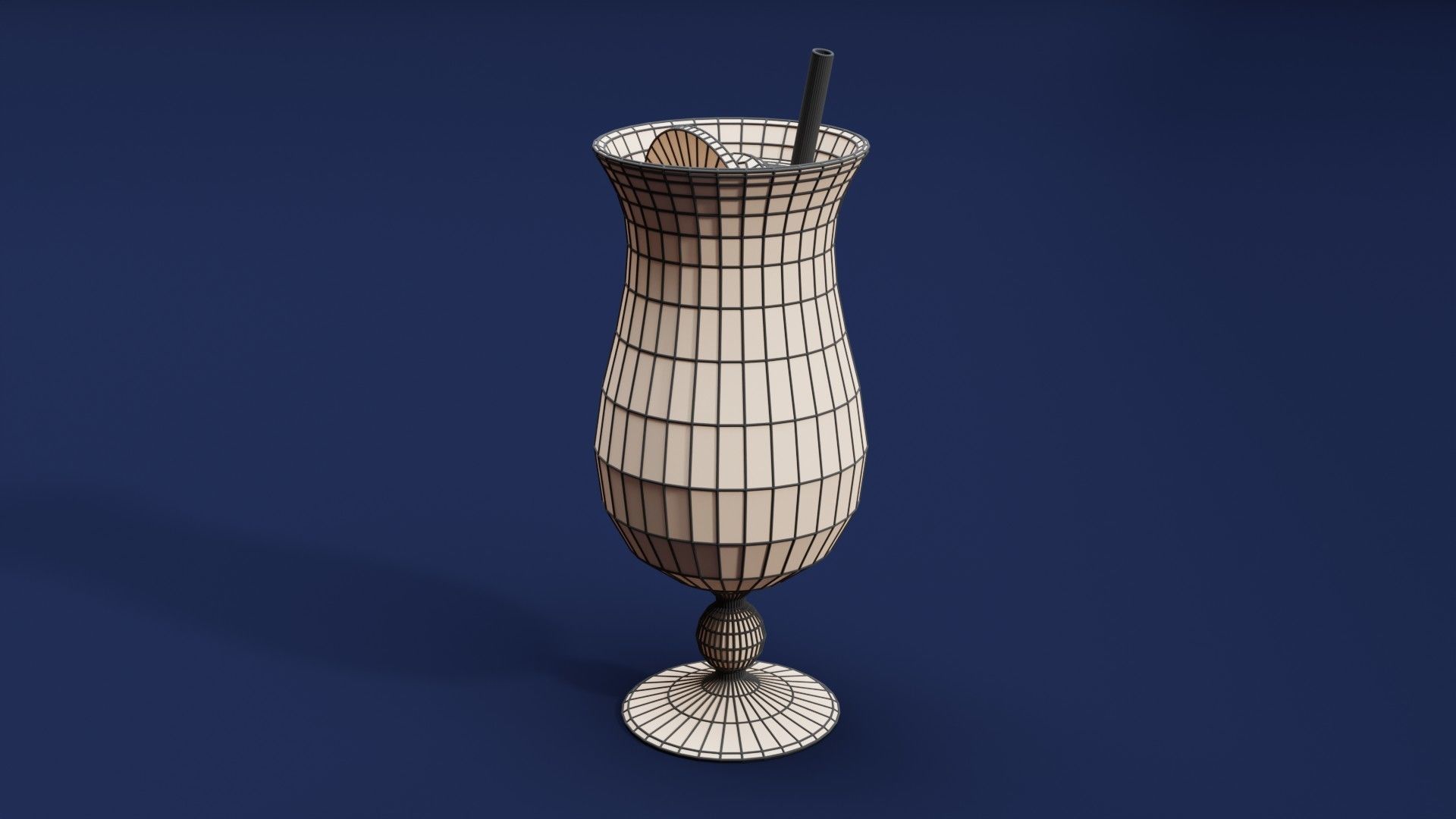 Drink Set - Cocktail Glasses 3D model_9