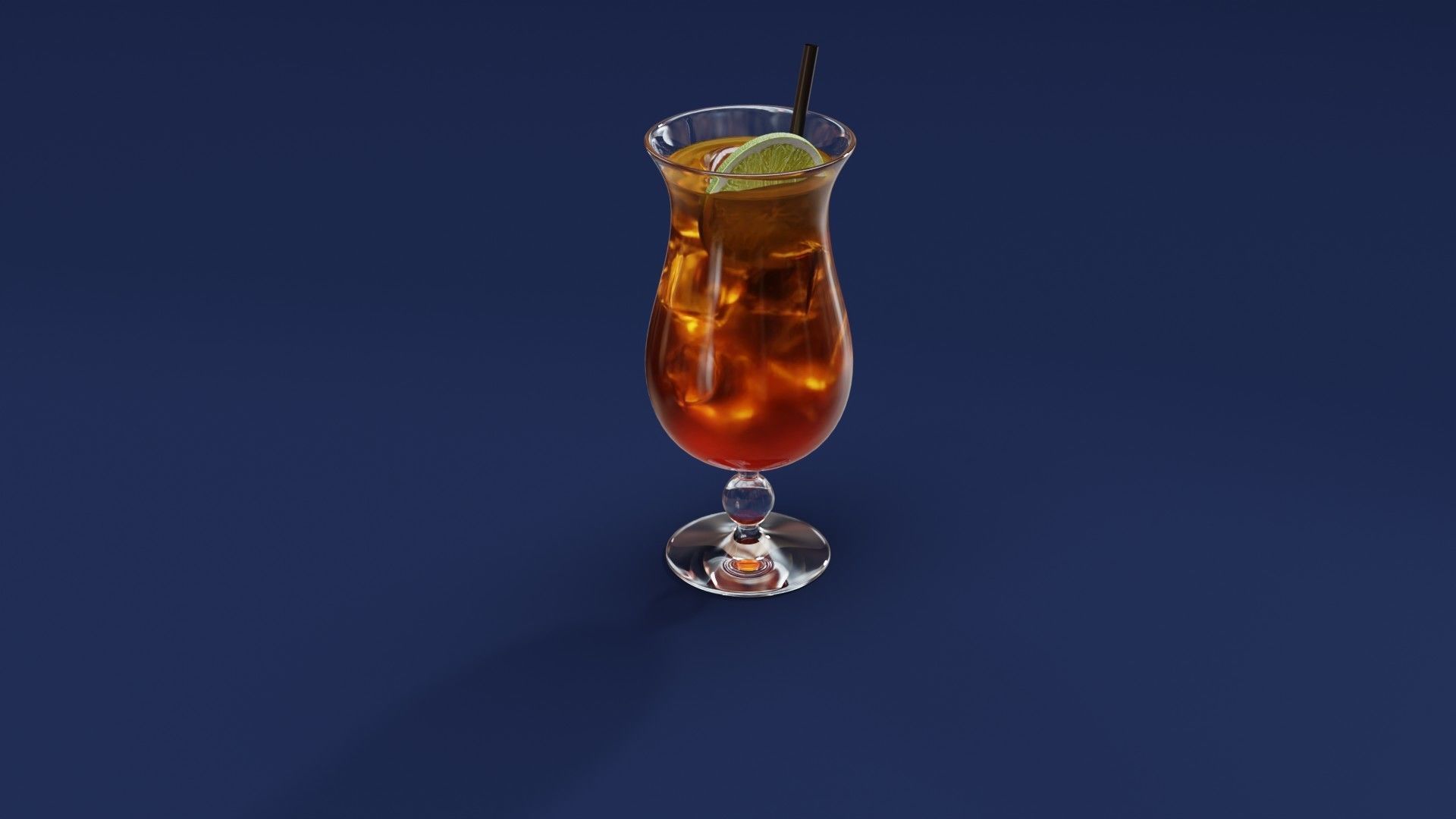 Drink Set - Cocktail Glasses 3D model_2