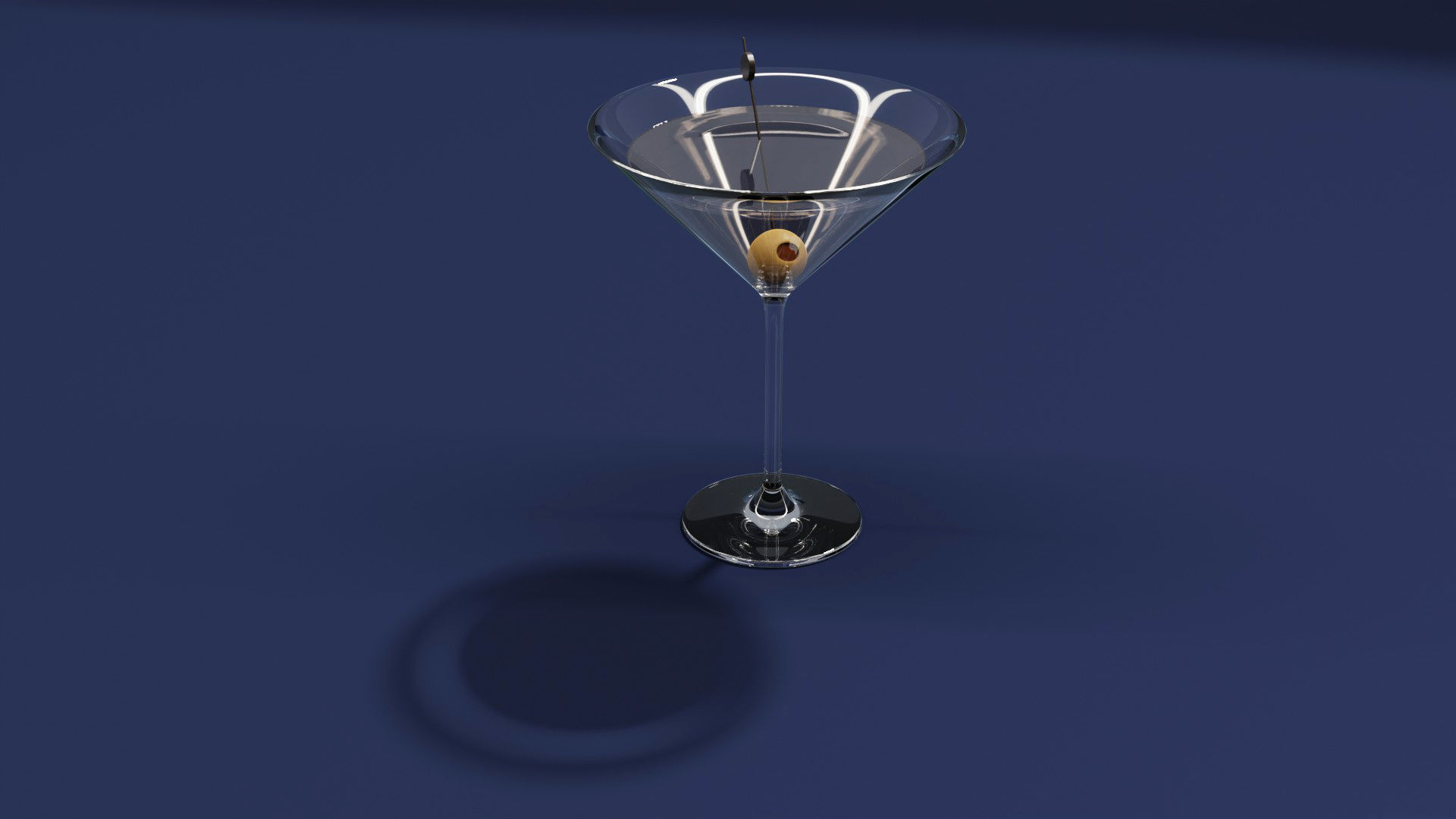 Drink Set - Cocktail Glasses 3D model_8