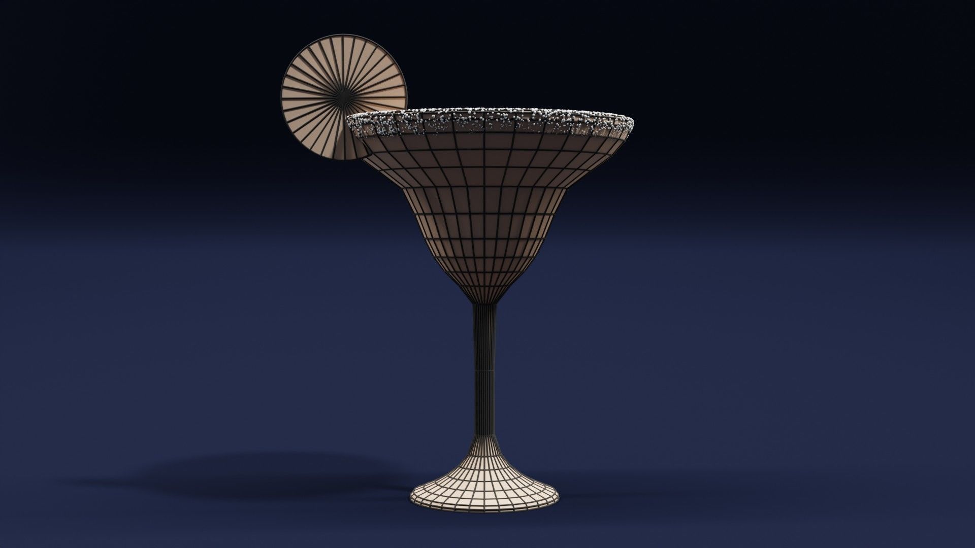 Drink Set - Cocktail Glasses 3D model_13