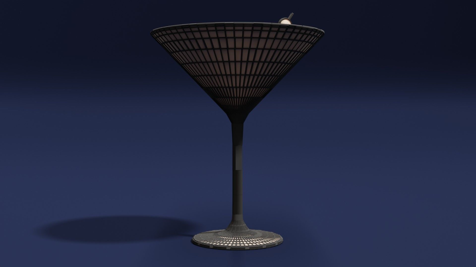 Drink Set - Cocktail Glasses 3D model_15