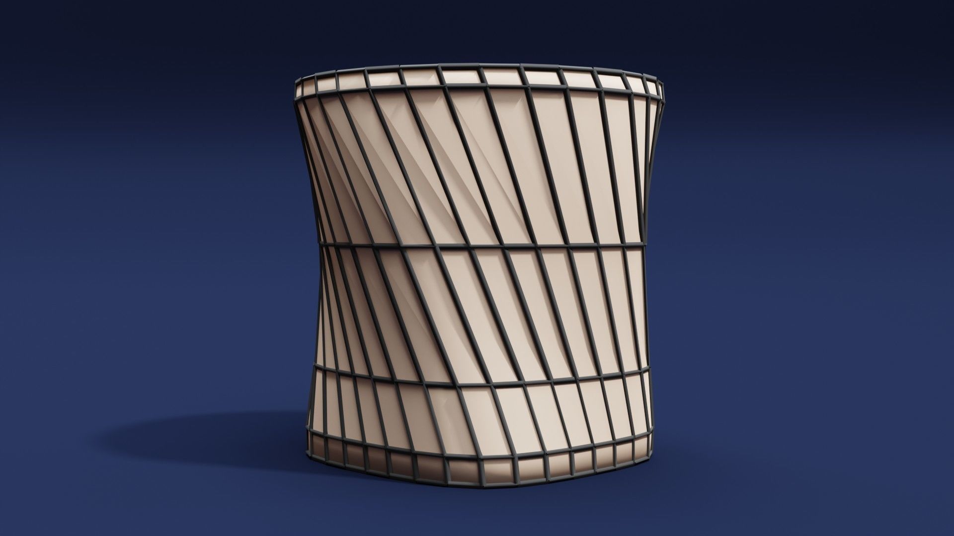 Drink Set - Coke and Whiskey Glasses 3D model_13