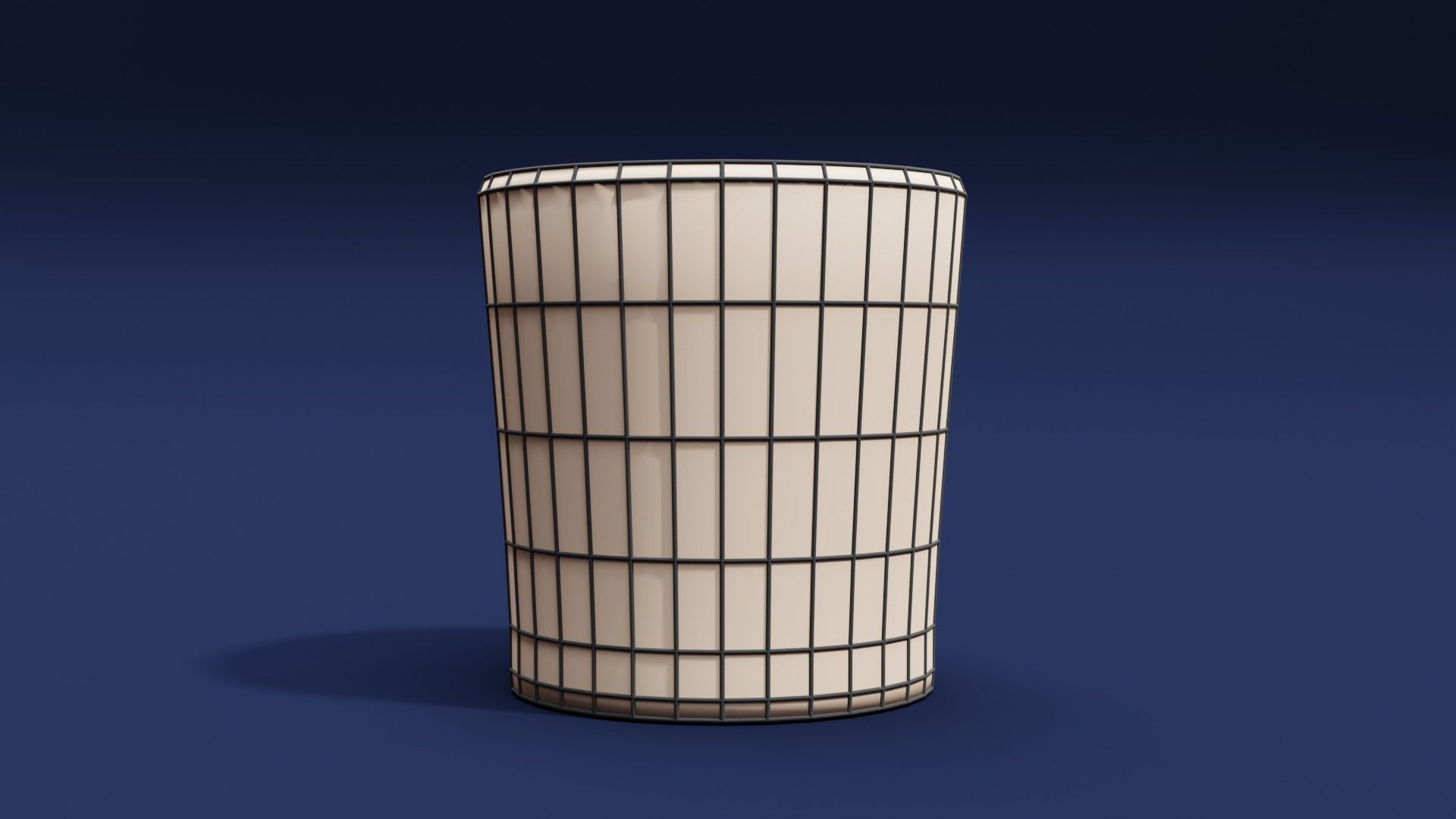 Drink Set - Coke and Whiskey Glasses 3D model_15