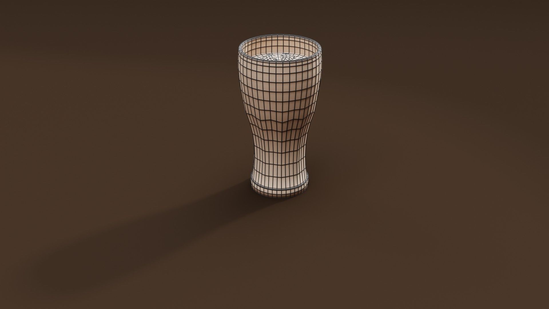 Drink Set - Coke and Whiskey Glasses 3D model_12