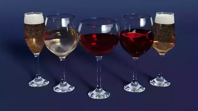 Drink Set - Wines and Champagne