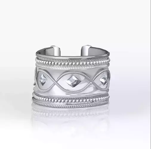 Calf Bangles Low-poly 3D model